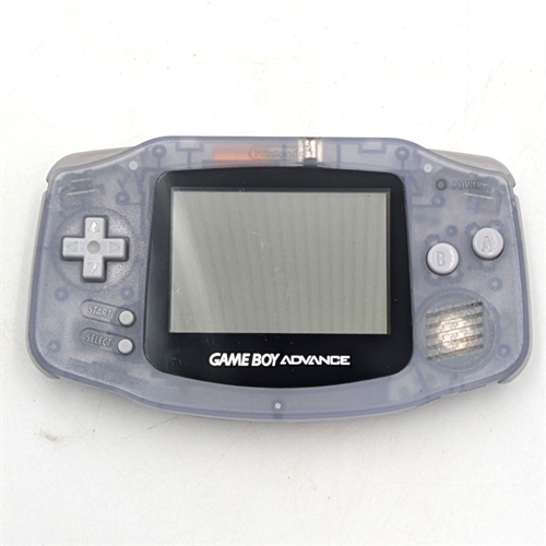 Gameboy Advance - Console - Glacier - SNR AC10779883 (B Grade) (Used)
